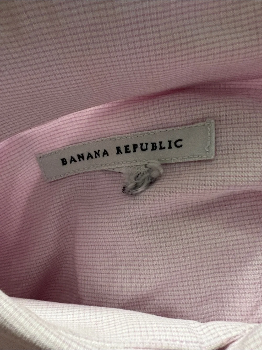 Banana Republic Light Pink Long-Sleeve Dress Shirt